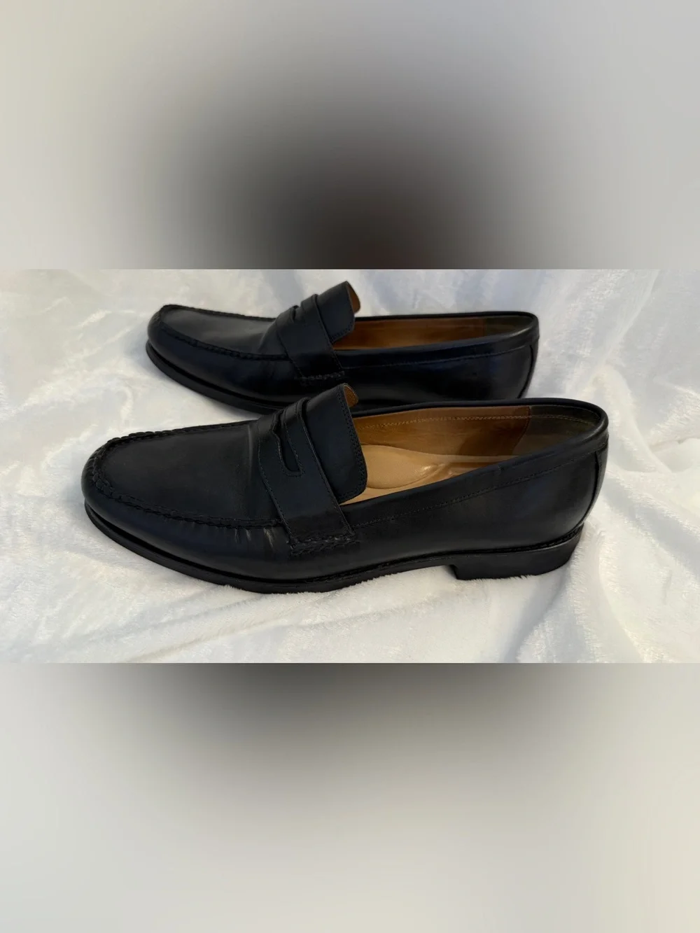 Johnston & Murphy Men’s Ainsworth Penny Loafer, 12M, 20-7795, Black, Like New